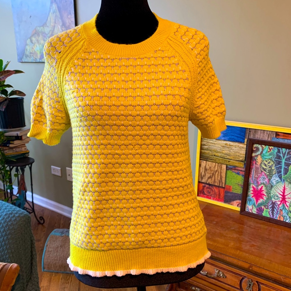 Moth (Anthropologie) short sleeve sweater